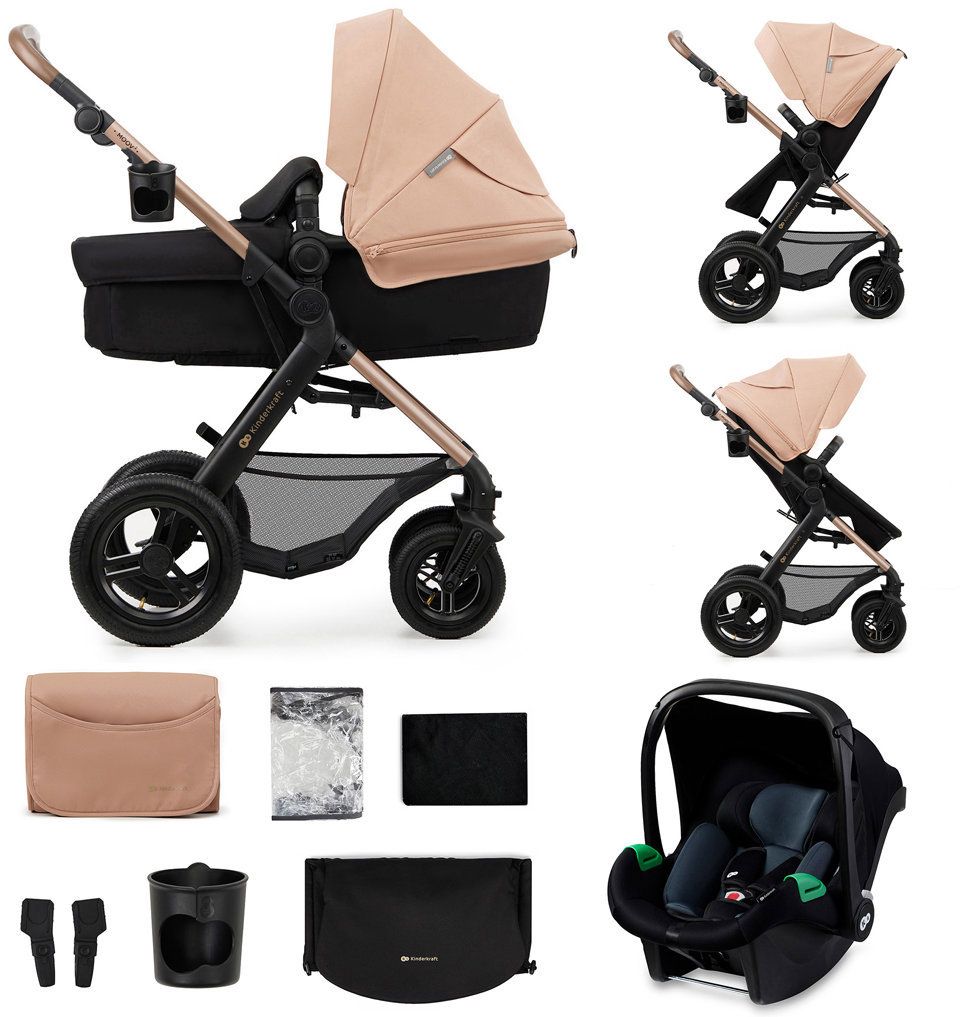 Kinderkraft Moov 2 Air 3 v 1 Sand Beige