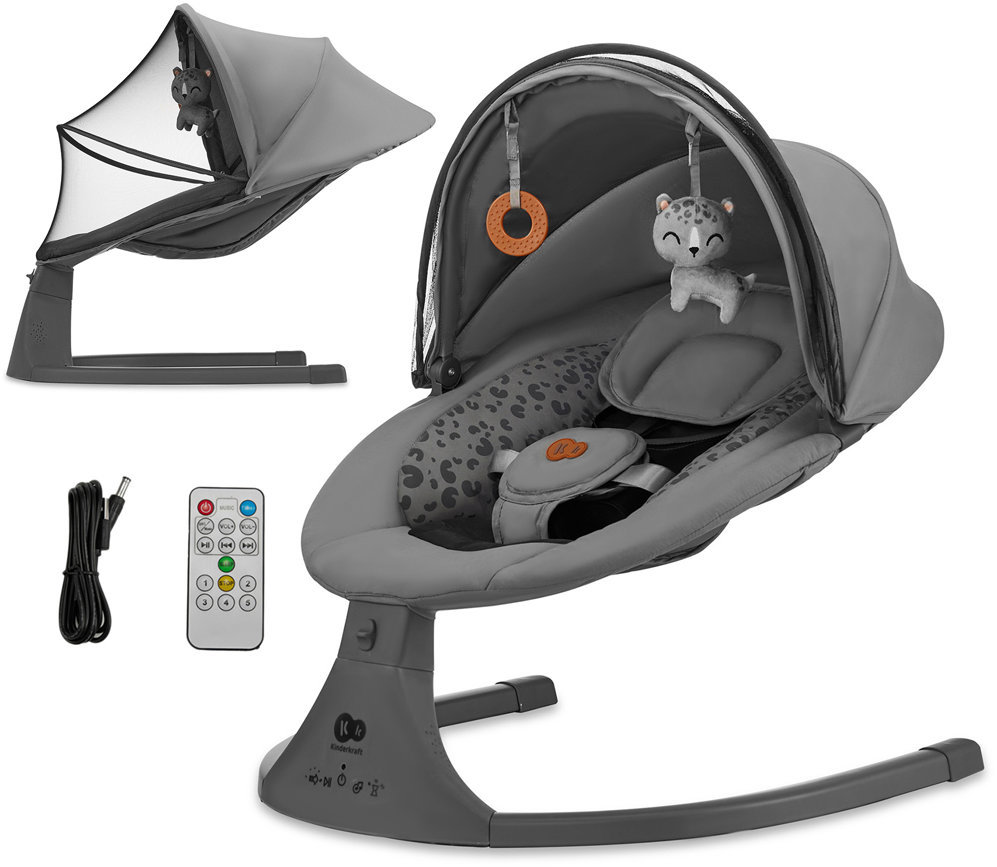 Kinderkraft Lumi 2 v 1 Premium Dark grey