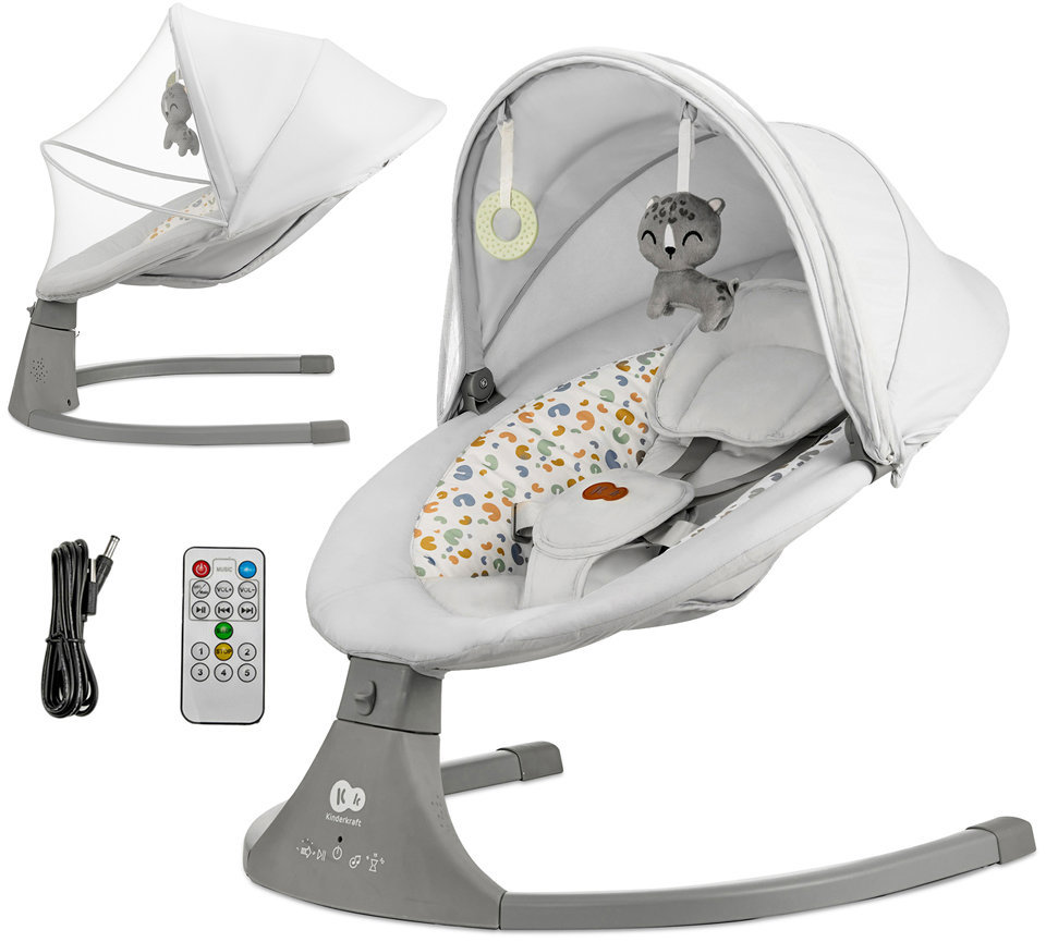 Kinderkraft Lumi 2 v 1 Premium Light Grey