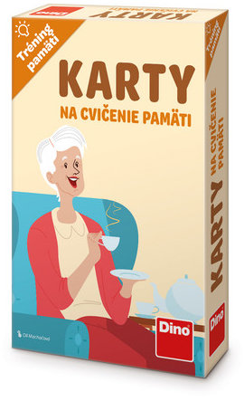 Dino Tréning pamäte: Karty na cvičenie pamäte SK