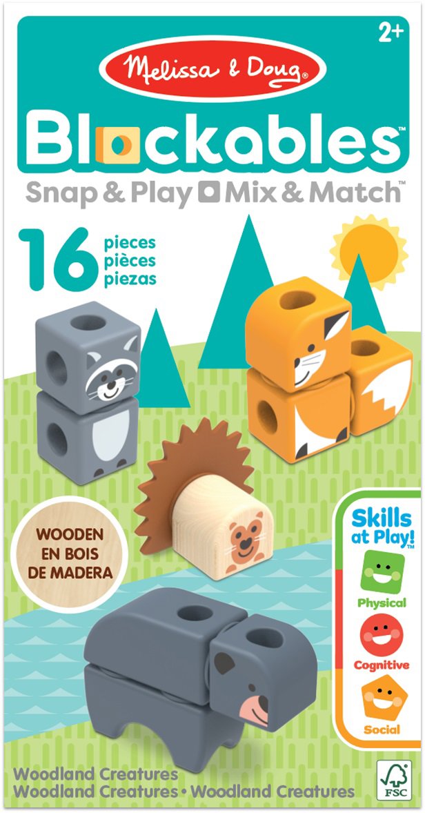 Melissa & Doug Blockables Divočina