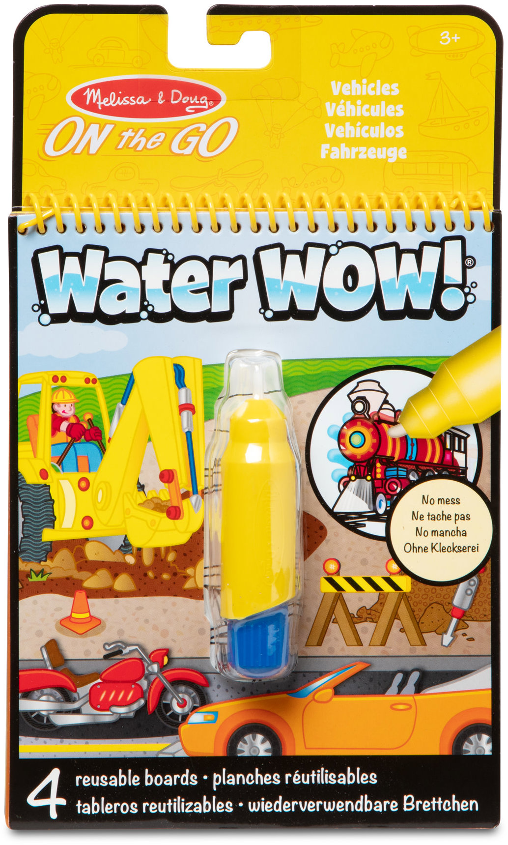 Melissa & Doug Water Wow kúzlenie vodou – Vozidlá