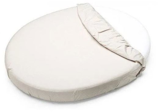 PETITE&MARS Soft Dream Oval do oválnej postieľky White