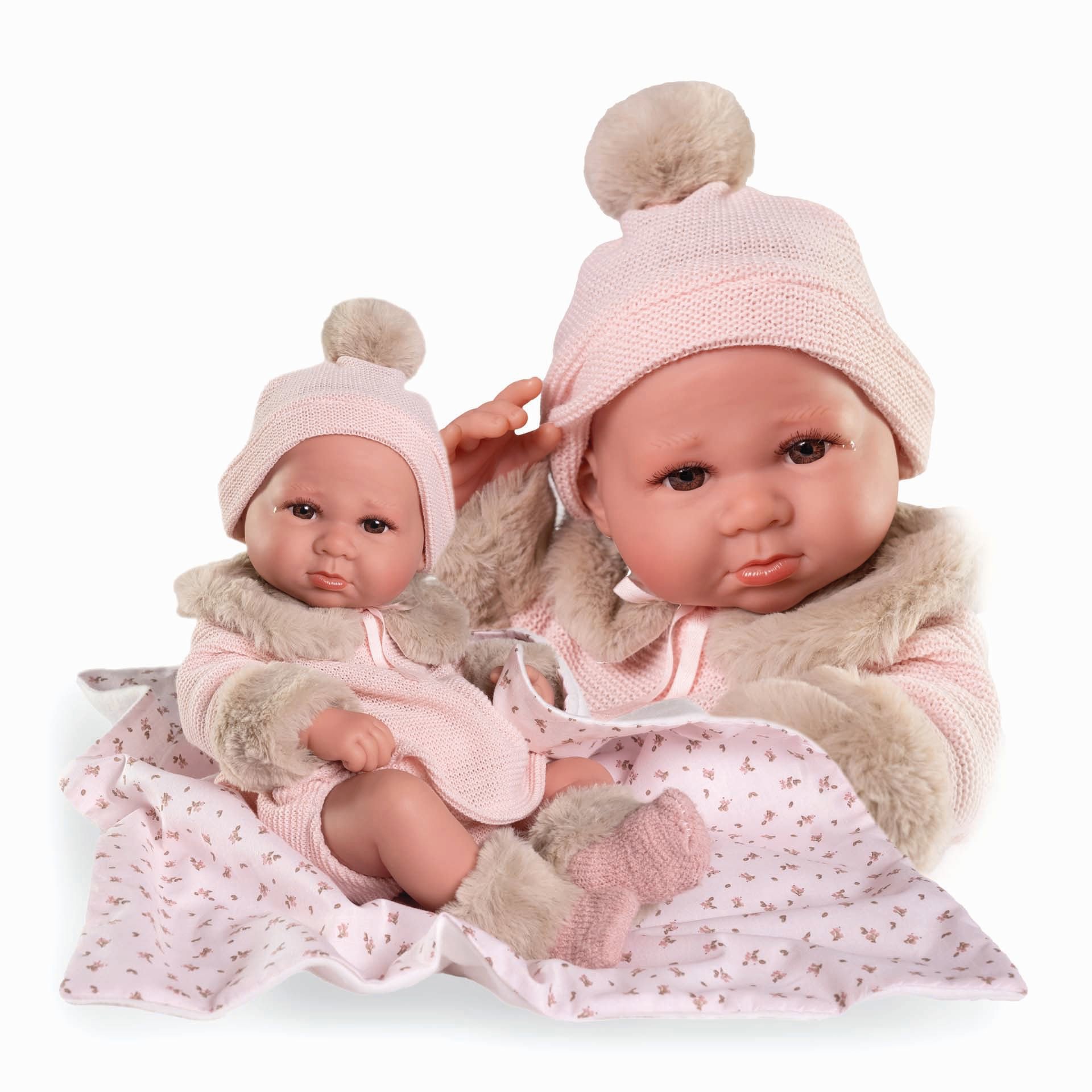 Antonio Juan 50422 Luca – reálne pôsobiace bábätko s celovinylovým telom – 42 cm