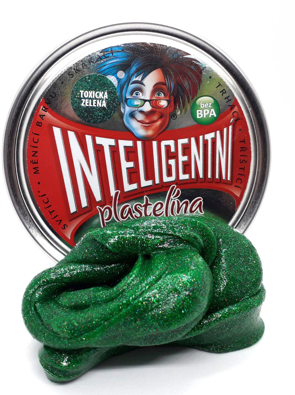 Intelingentná plastelína – Toxická zelená