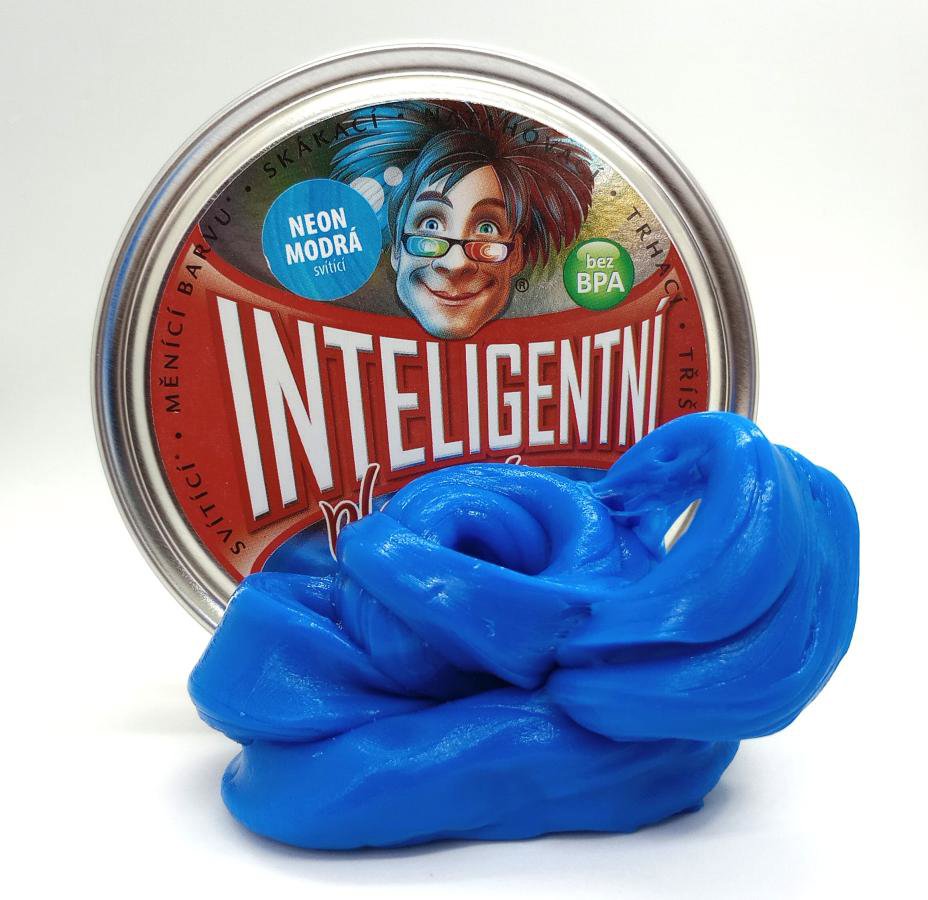 Intelingentná plastelína – Neon modrá