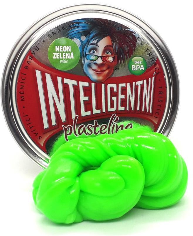 Intelingentná plastelína – Neon zelená