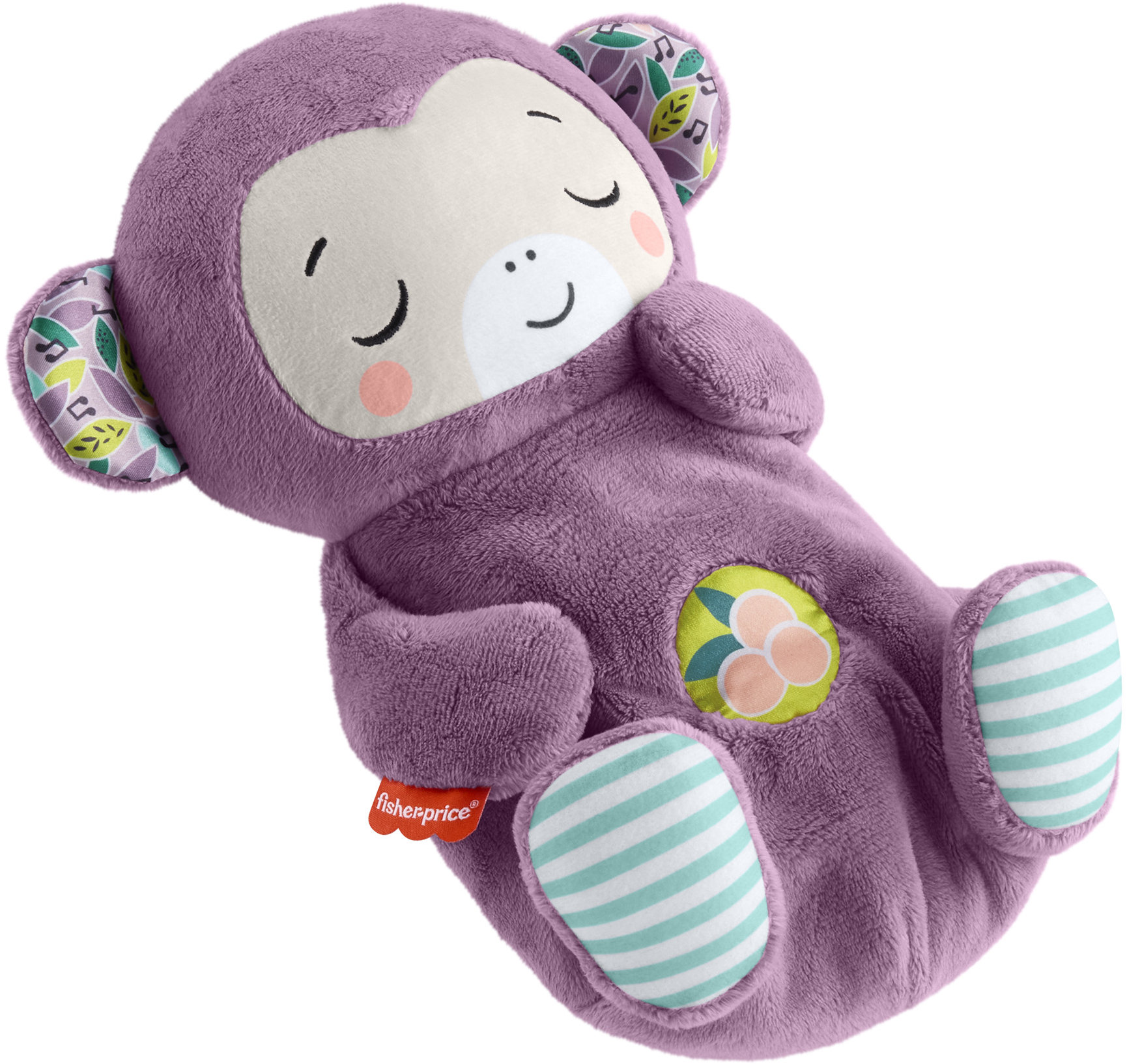 Fisher-Price Maznavá a upokojujúca fialová opička