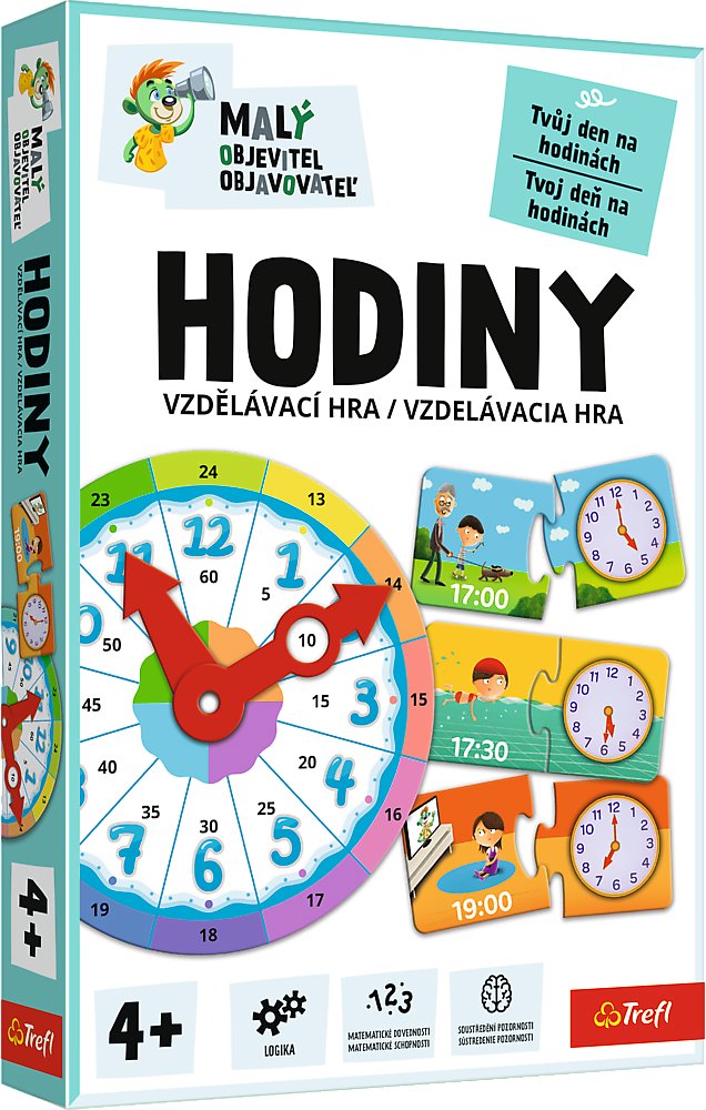 Trefl Malý objaviteľ Hodiny