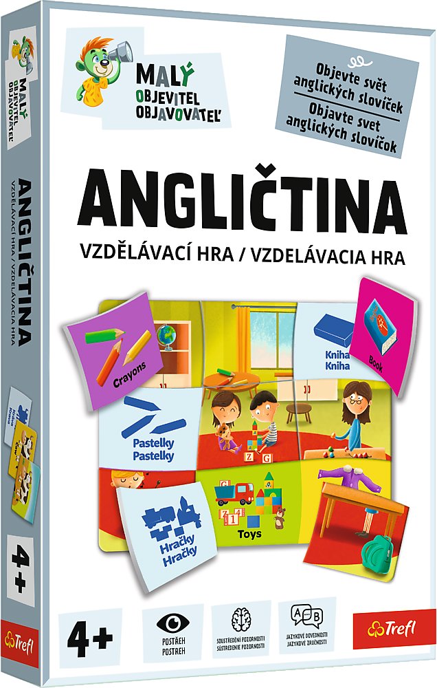 Trefl Malý objaviteľ Angličtina