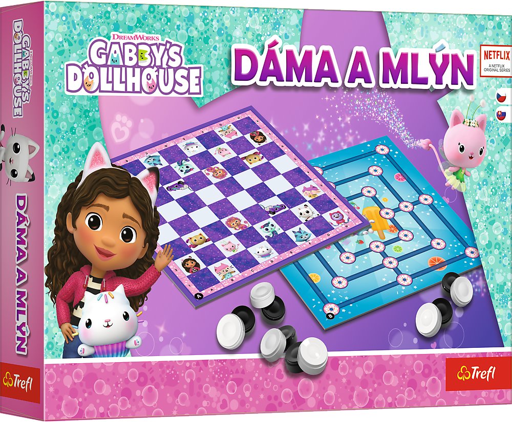 Trefl Dáma a Mlyn Gabby's Dollhouse