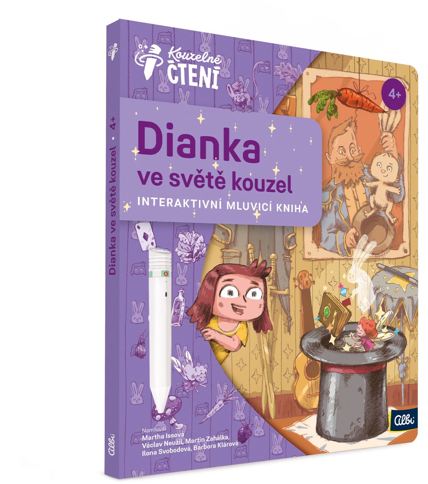 Kúzelné čítanie Dianka vo svete kúziel