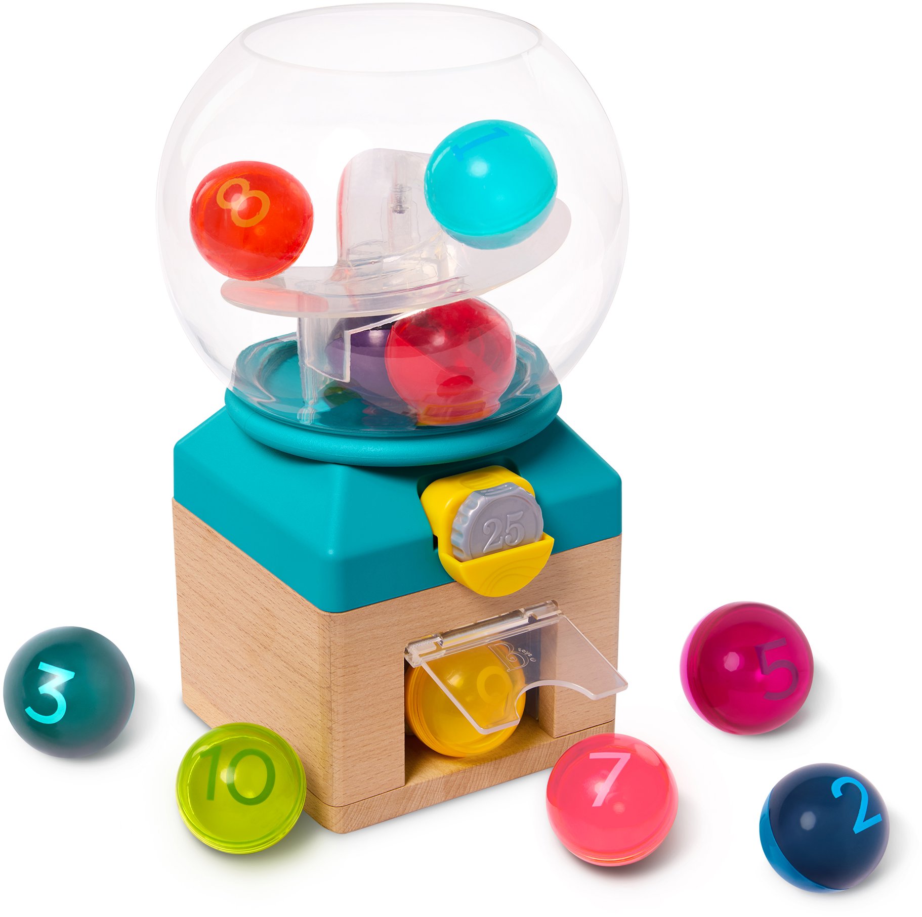 B-Toys Automat s loptičkami Rainbow Gumballs