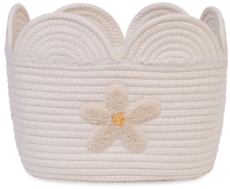 CHILDHOME Kvetina Off White 30 × 20 × 15 cm