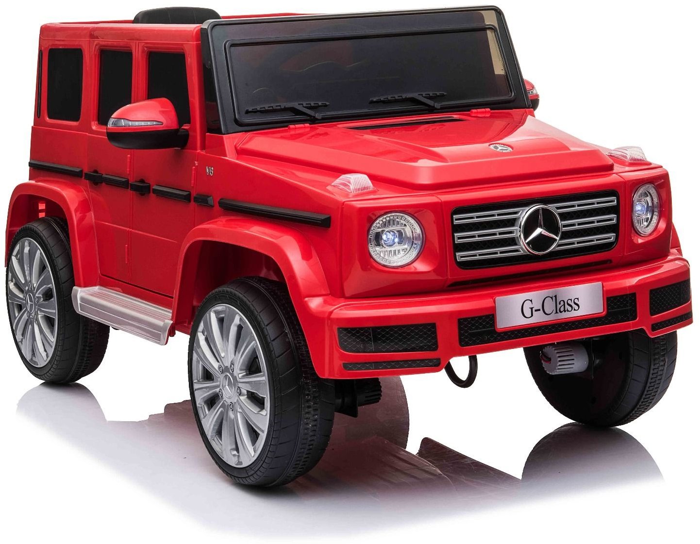 Mercedes G500 červené