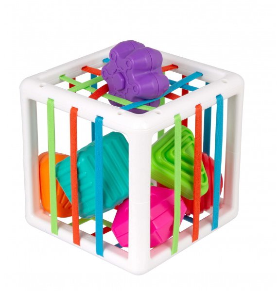 Playgro Mriežkovaná vkladačka s tvarmi