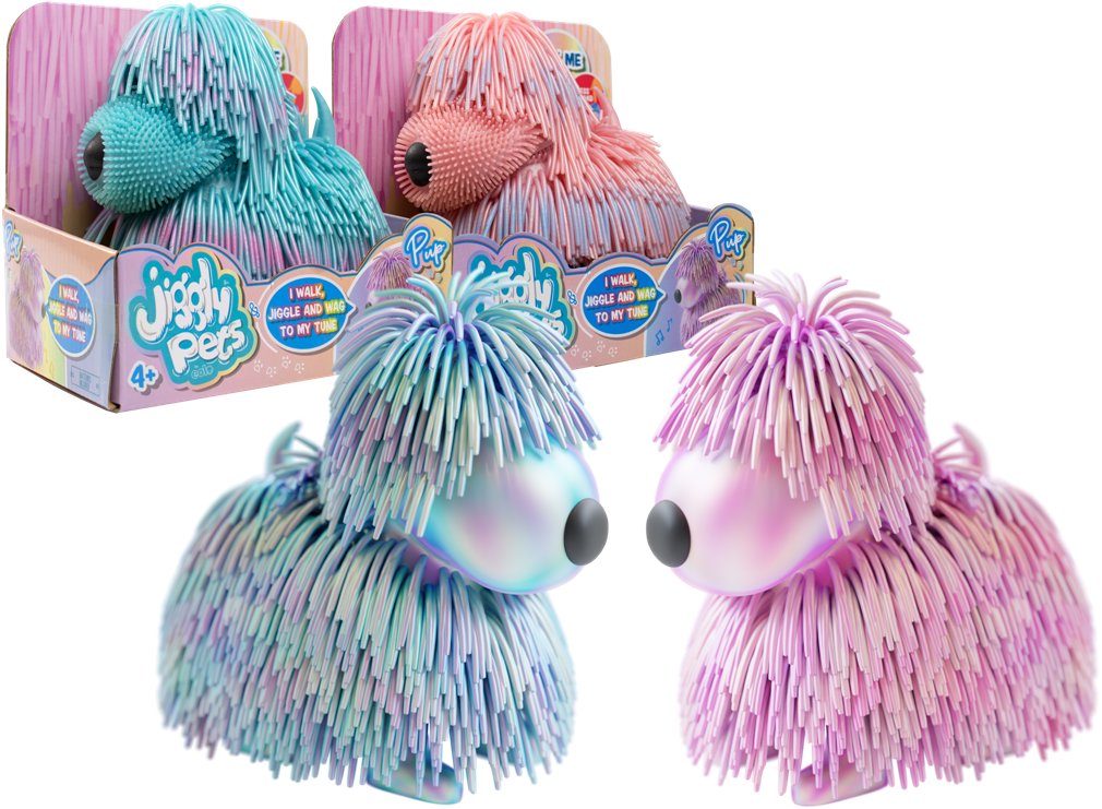 Jiggly maznáčik Psík perleťový