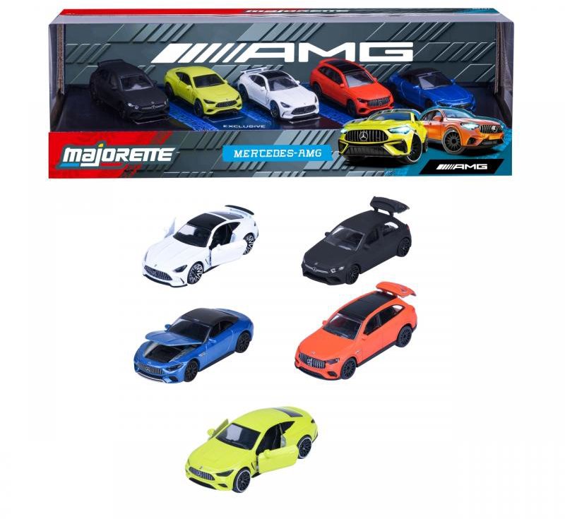 Majorette Mercedes-AMG Darčeková sada 5 ks