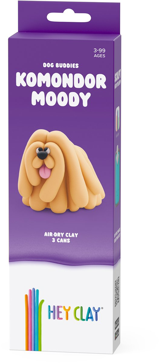 Hey Clay Psík Komondor