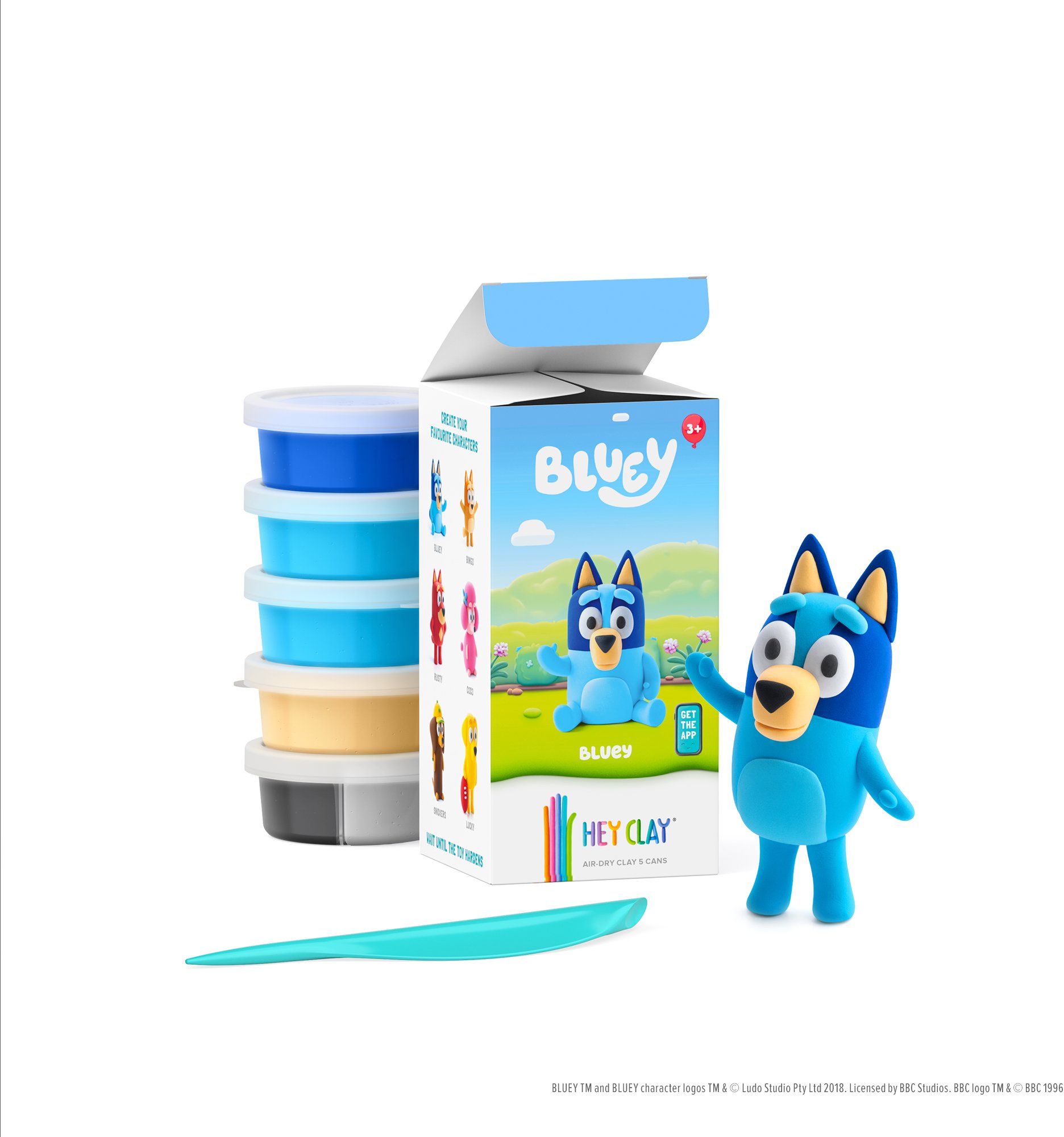 Hey Clay Figúrka Bluey