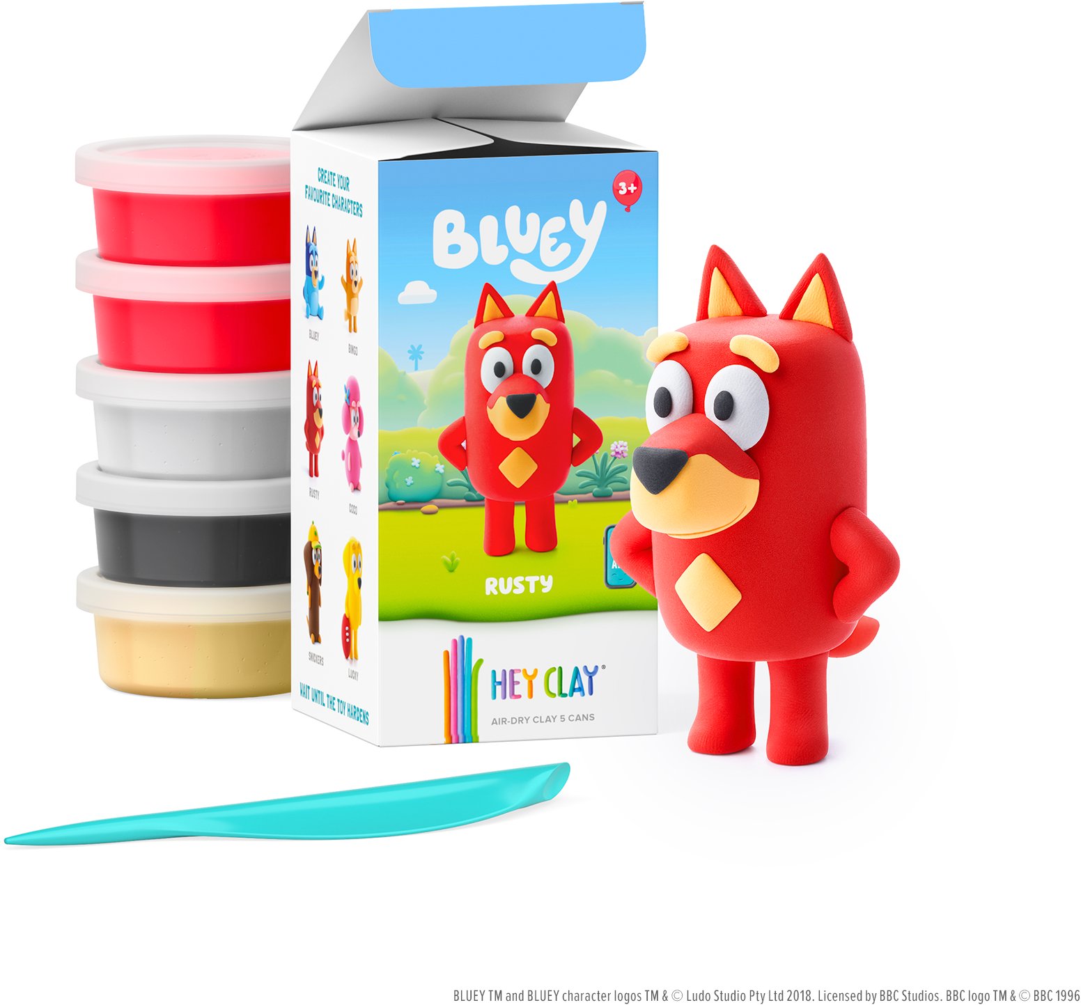 Hey Clay Figúrka Rusty