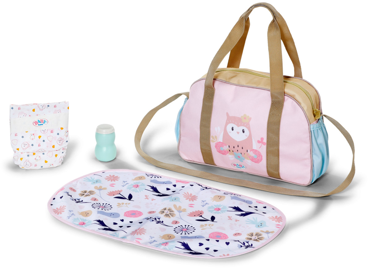 BABY born Prebaľovacia taška Kvety