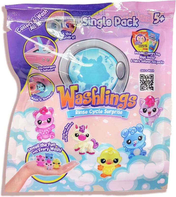 Washlings Single pack zvieratko