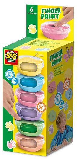 SES Pastelové farby – malé kalíšky 6× 45 ml