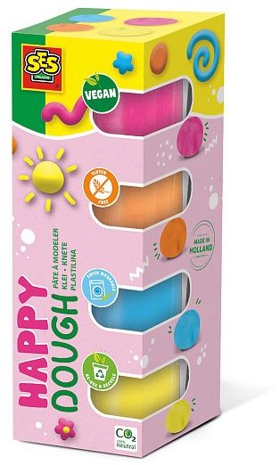 SES Plastelína 4× 90 g