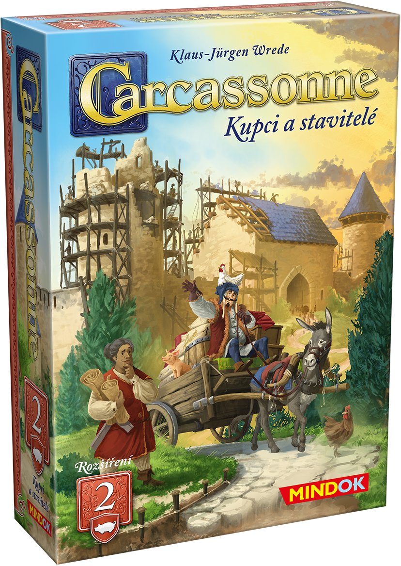 Carcassonne rozšírenie 2: Kupci a stavitelia (2025)