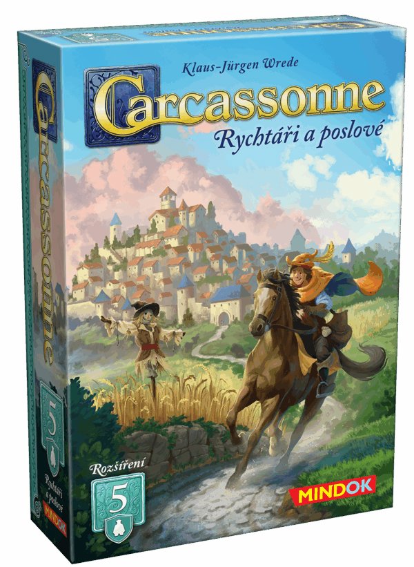 Carcassonne rozšírenie 5: richtári a poslovia (2025)