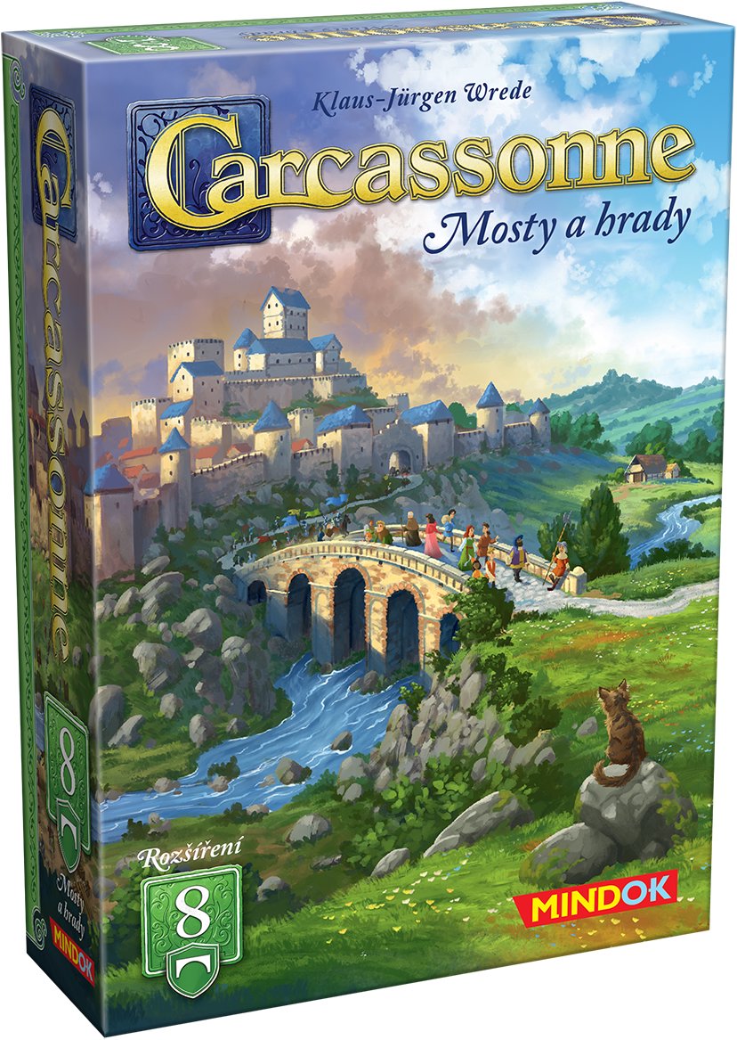 Carcassonne rozšírenie 8: Mosty a hrady (2025)