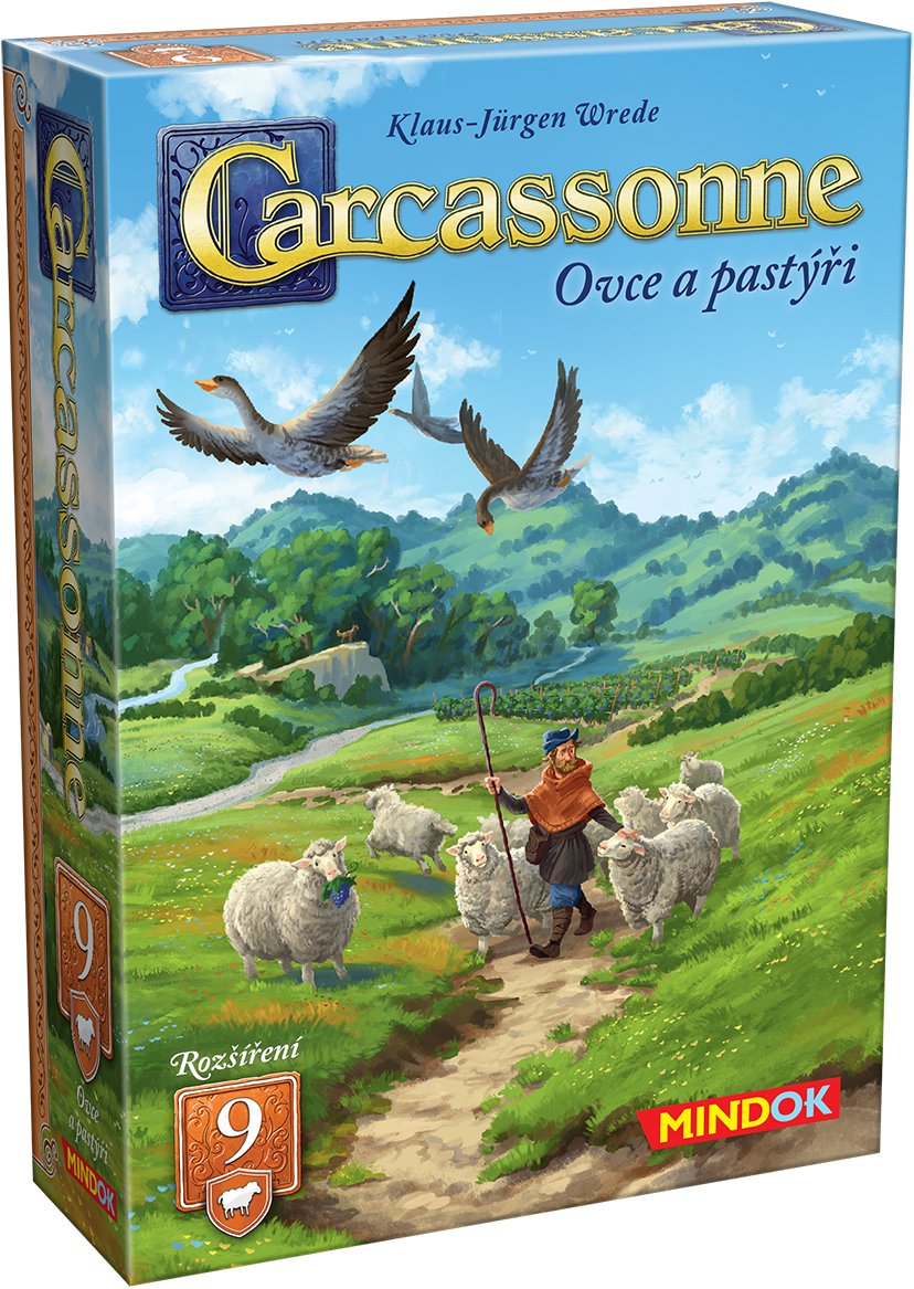 Carcassonne rozšírenie 9: Ovce a pastieri (2025)