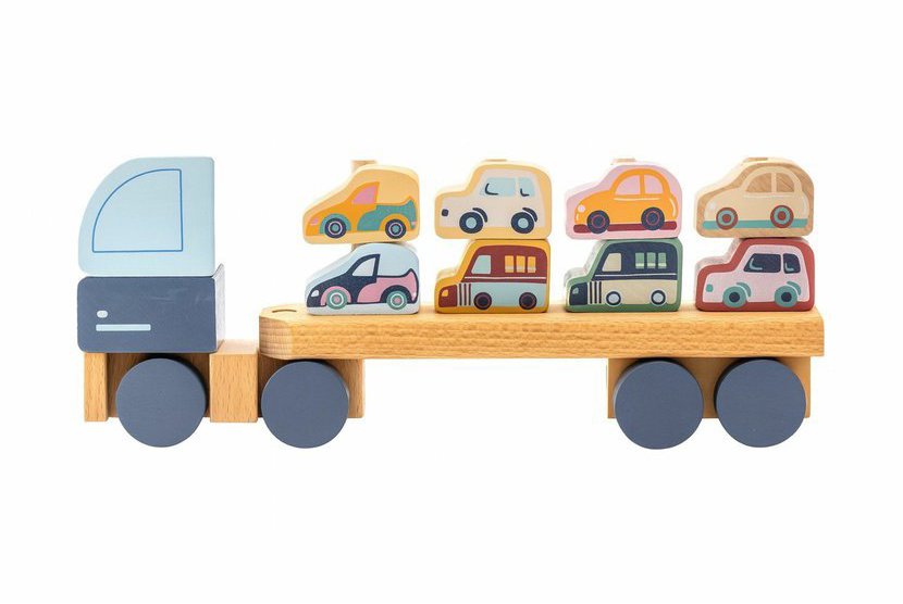 Cubika Pastel 15924 Kamión s autami 12 dielov