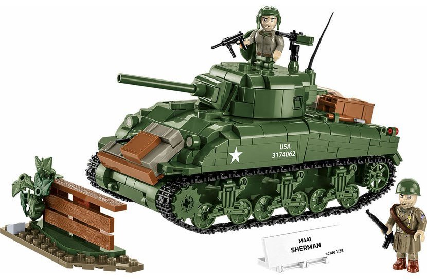 Cobi 3126 II WW M4A1 Sherman 1:35, 2 f