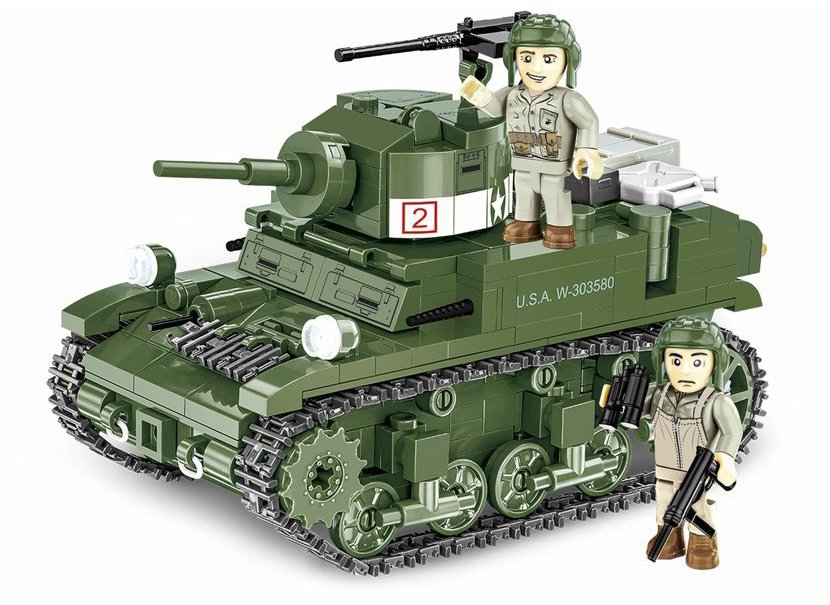 Cobi 3129 II WW M3 Stuart 1 : 35, 2 f