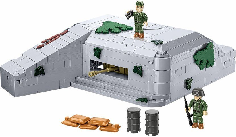 Cobi 3136 II WW Nemecký bunker Regelbau 667 1:35, 2 f