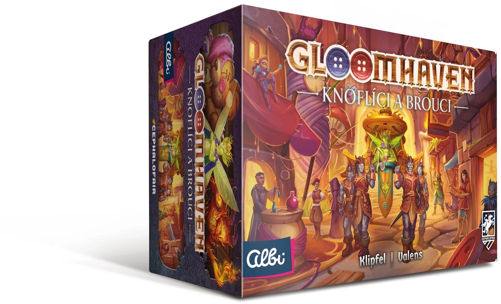 Gloomhaven: Gombíky a chrobáky