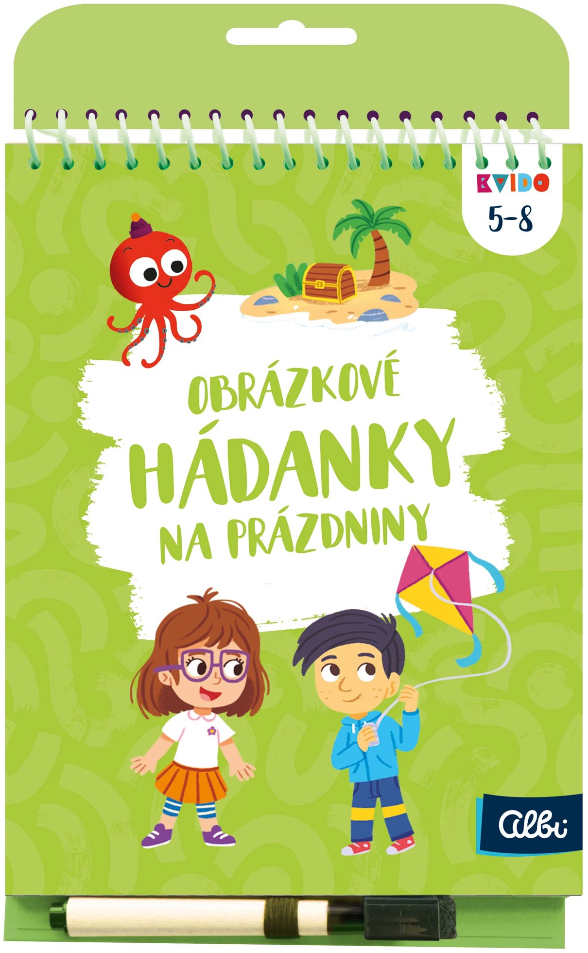 Kvído - Obrázkové hádanky 2 Na prázniny
