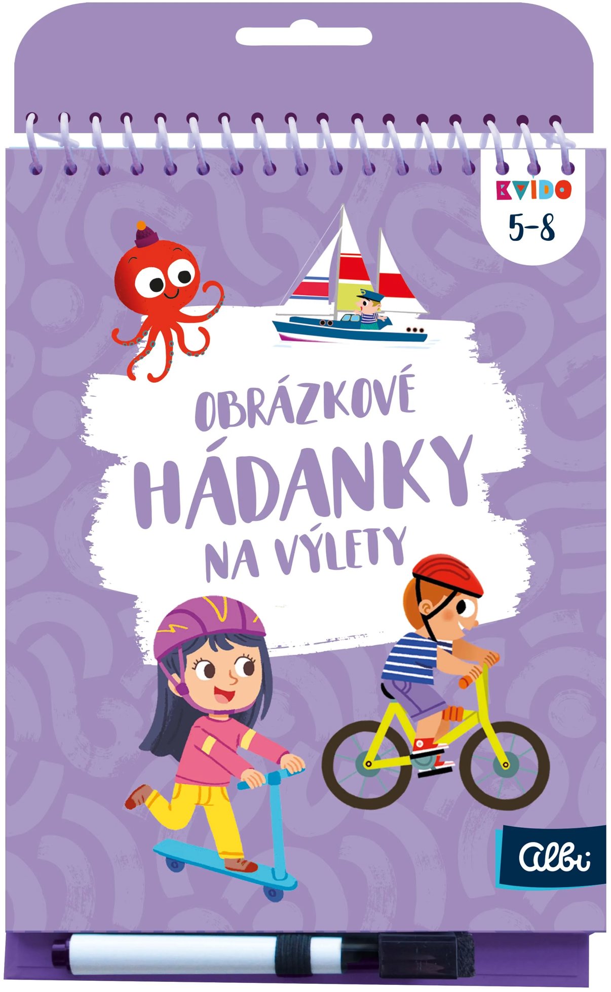 Kvído - Obrázkové hádanky 2 Na výlety