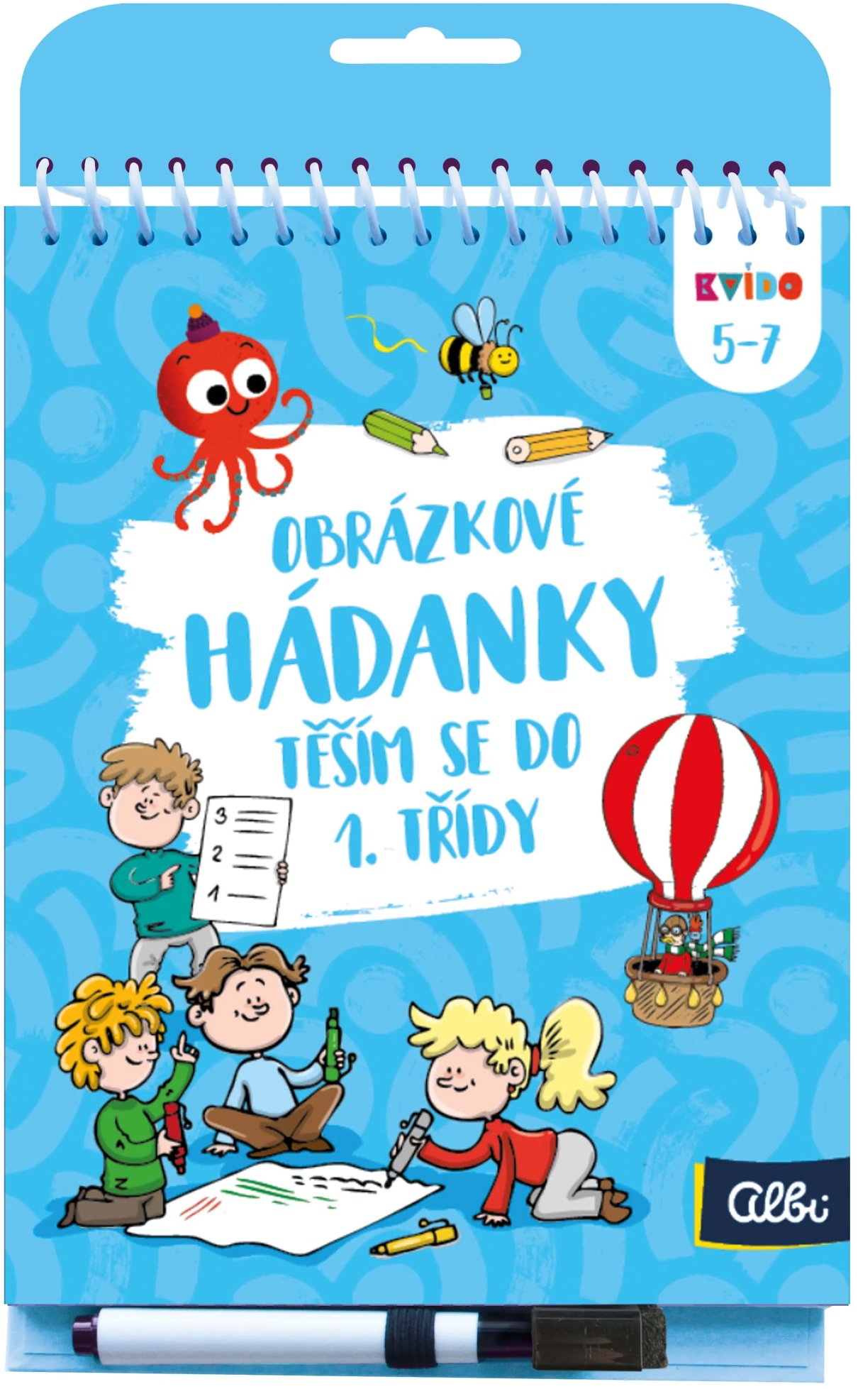 Kvído - Obrázkové hádanky 2 Těším se do 1. třídy