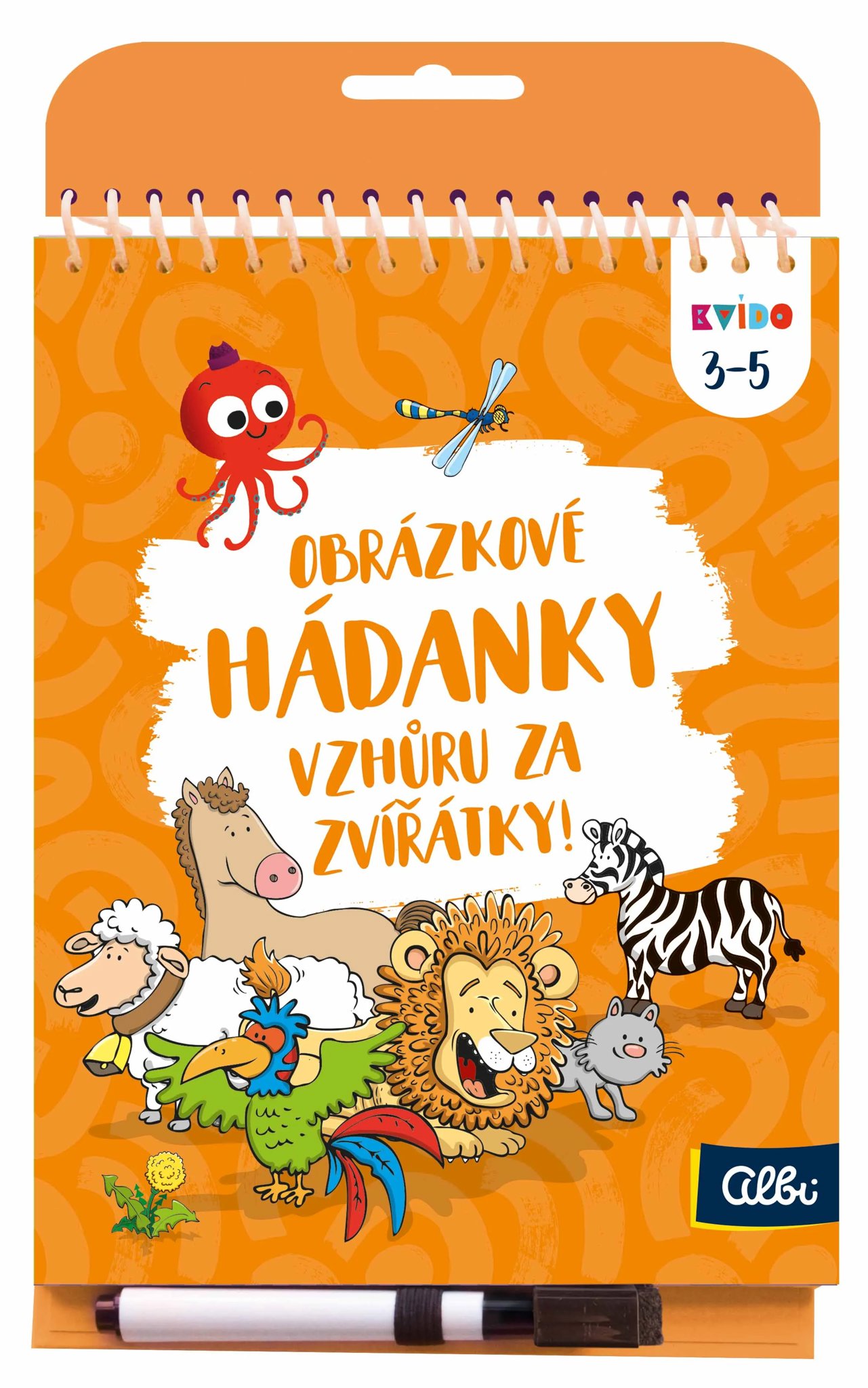 Kvído - Obrázkové hádanky 2 Vzhůru za zvířátky!