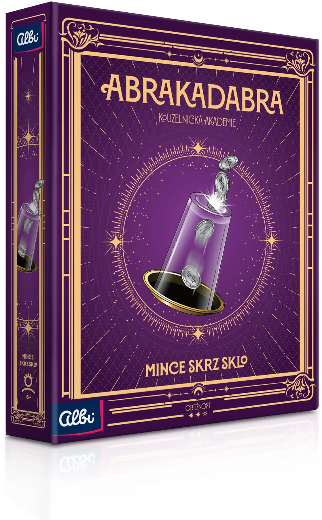 Abrakadabra Mince cez sklo