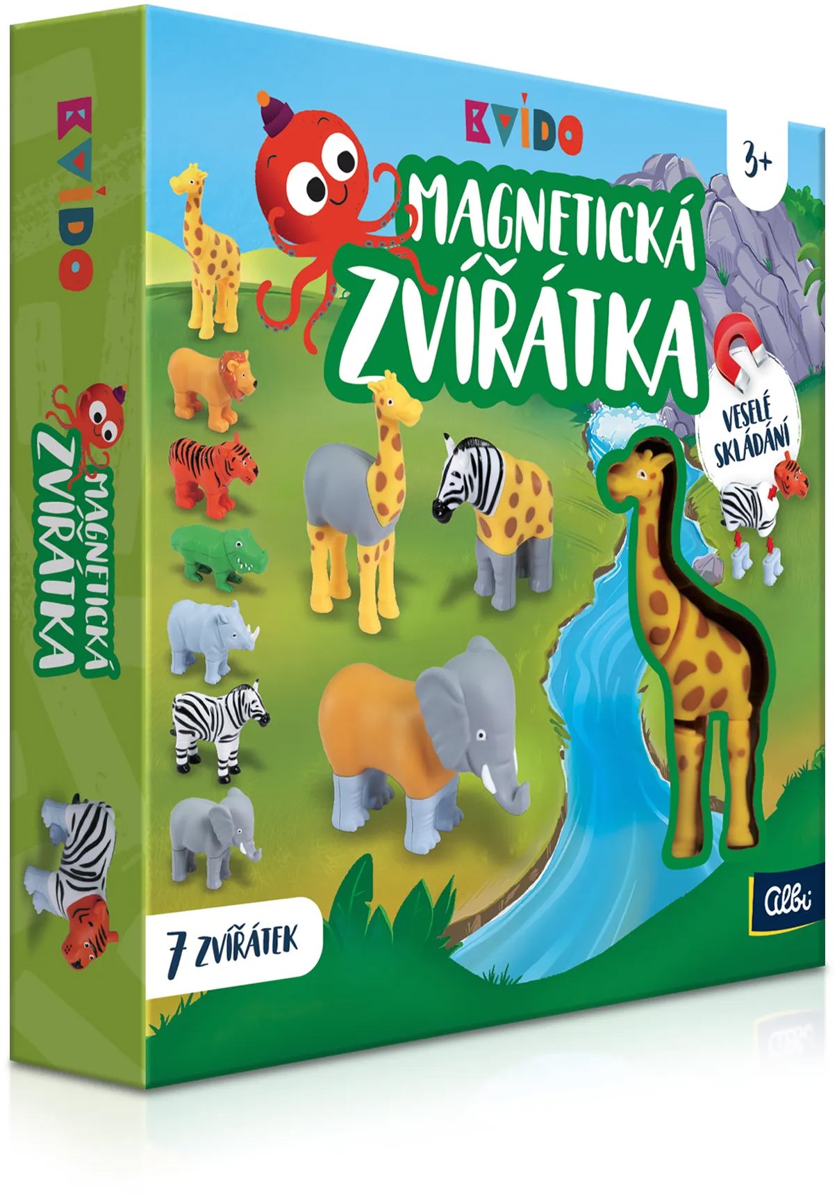 Kvído – Magnetické zvieratká – Safari