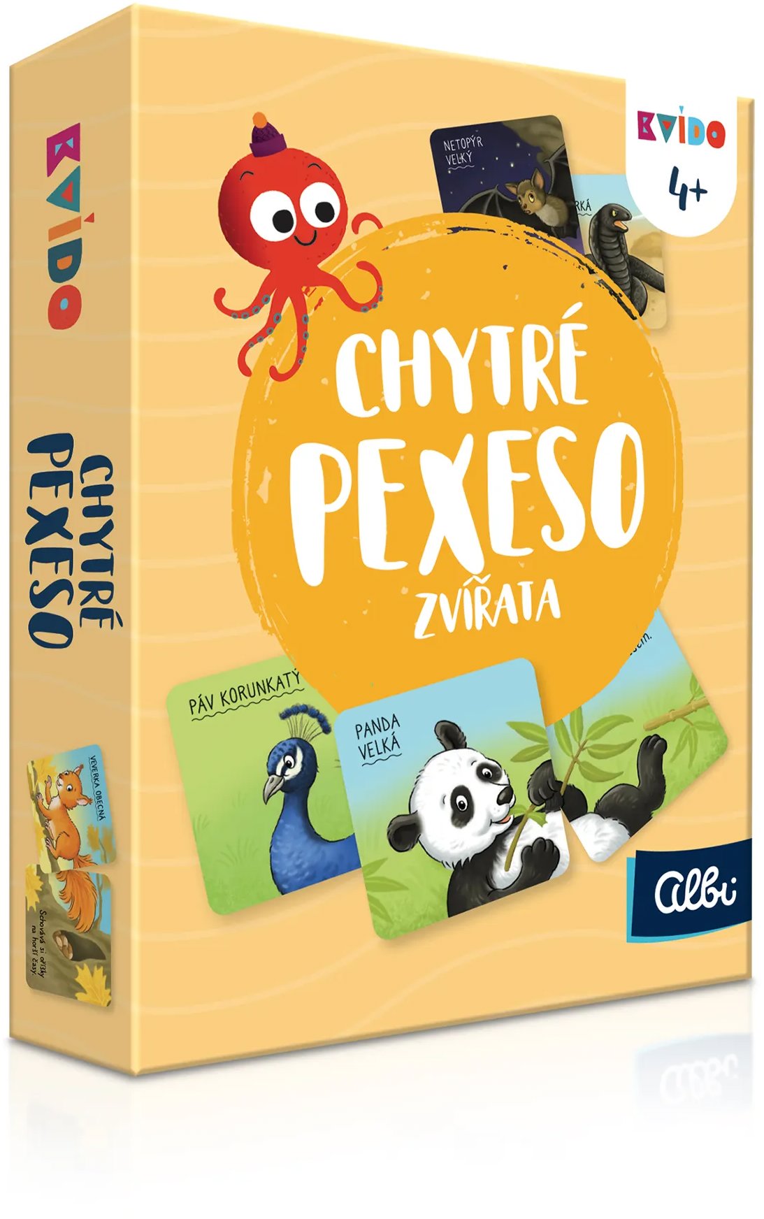 Kvído – Inteligentné pexeso 2 – Zvieratá