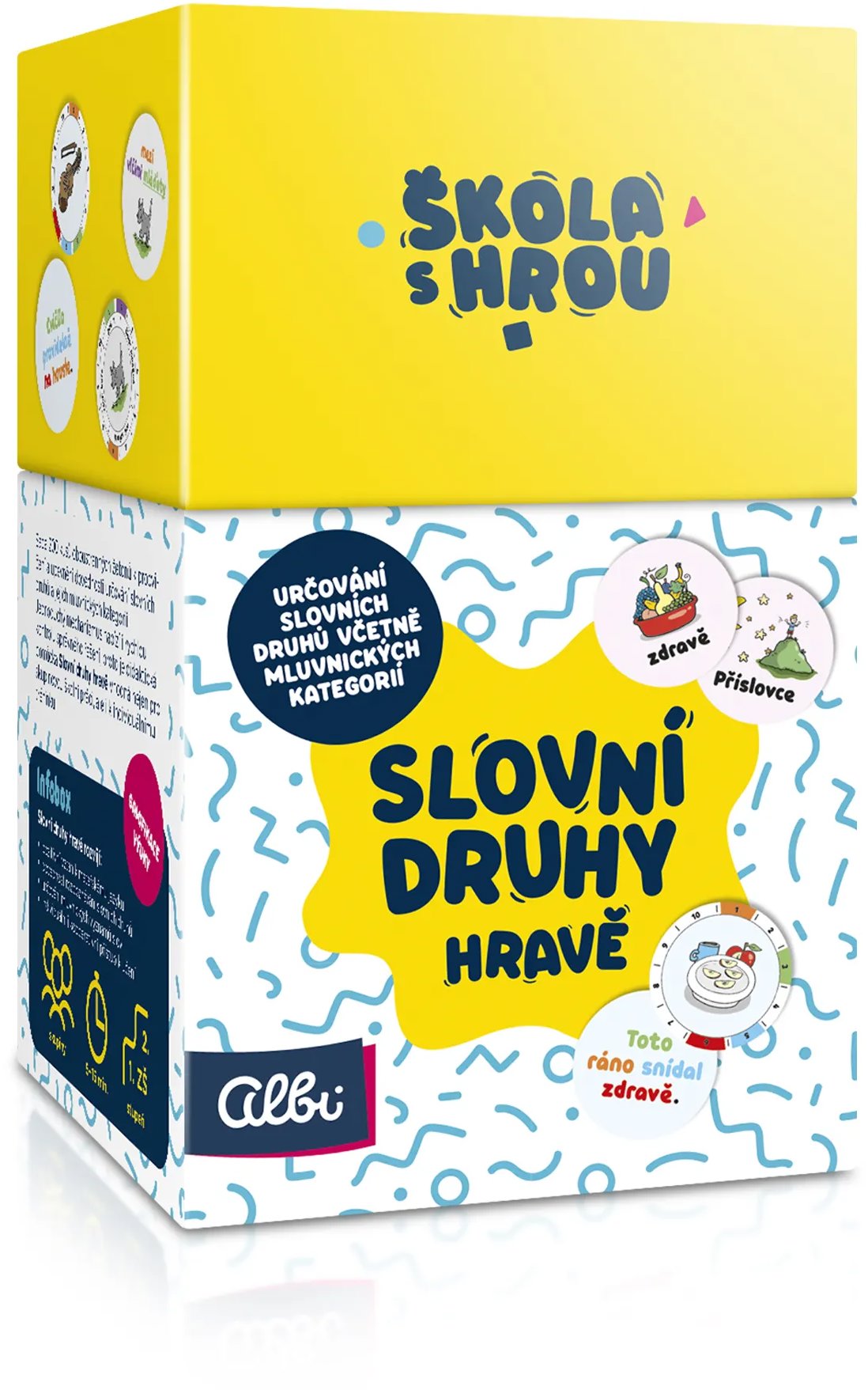 Škola s hrou Slovné druhy hravo