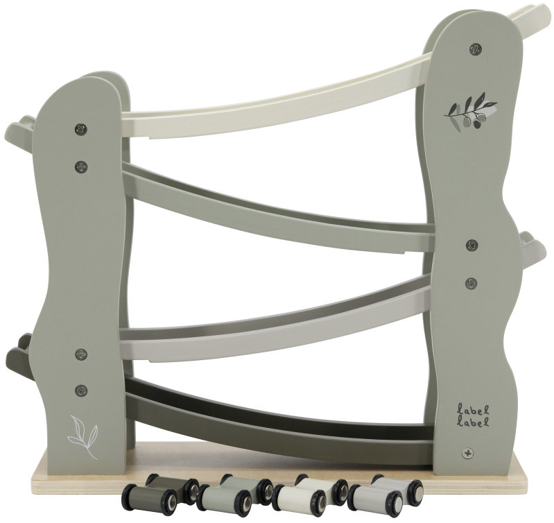 Label Label Dráha pre autá Olive Green