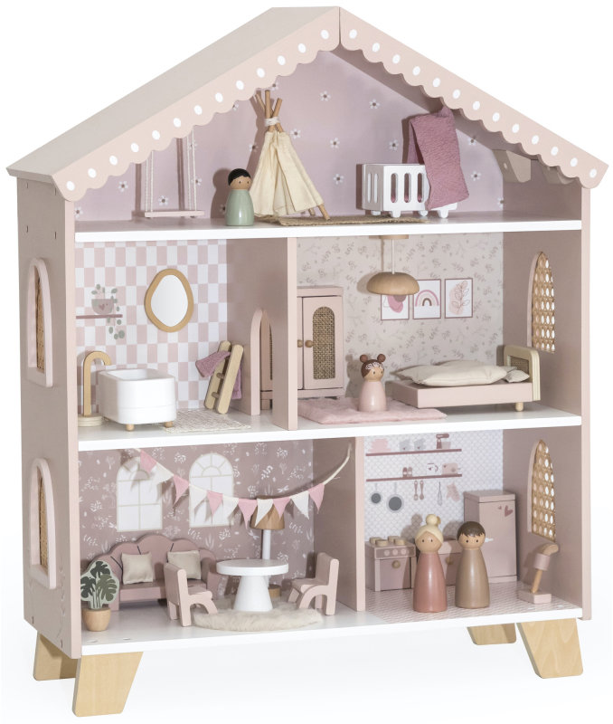 Label Label Domček Pink