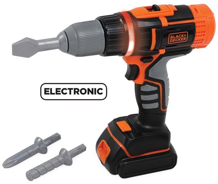 Smoby Black & Decker Aku skrutkovač/vŕtačka