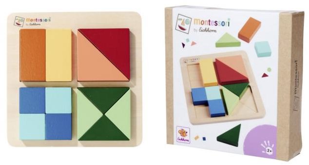 Eichhorn Montessori Štvorce skladačka
